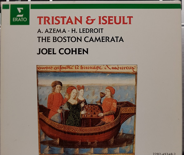 Cohen; Boston Camerata; Aze.. Tristan and Iseult CD NUOVO 