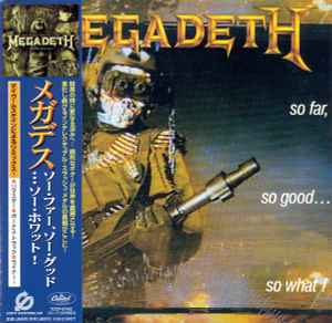 Megadeth – So Far, So Good So What! (2004, CD) - Discogs
