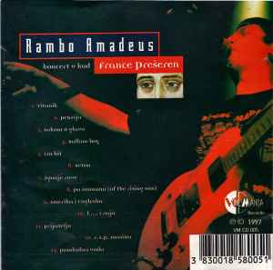 Rambo Amadeus - Koncert V Kud France Prešeren