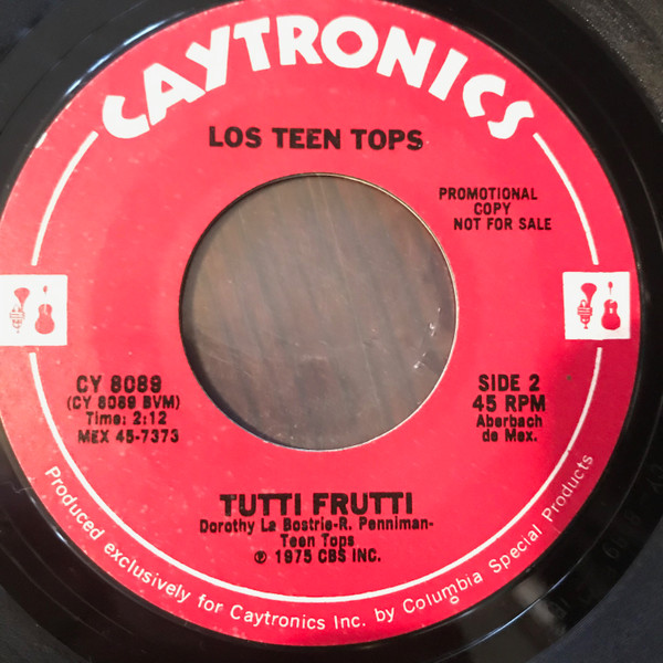 ladda ner album Los Teen Tops - Rock Nena Linda Tutti Frutti
