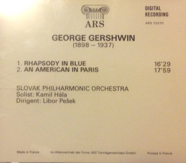 baixar álbum George Gershwin, Kamil Hála - George Gershwin
