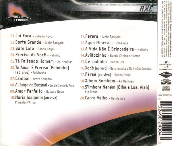 baixar álbum Various - Novo Millennium 20 Músicas Para Uma Nova Era Axé