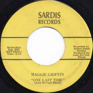 Maggie Griffin - One Last Time / Woman With A Dream album cover