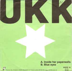 UKK (2) - Inside Her Paperwalls / Blue Eyes album cover