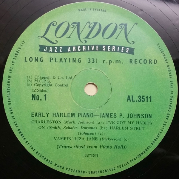 baixar álbum James P Johnson - Early Harlem Piano