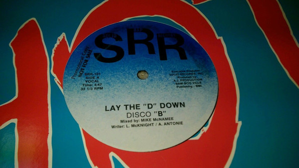 Disco "B" - Lay The "D" Down | Solid Rap Records (SRR-101) - main