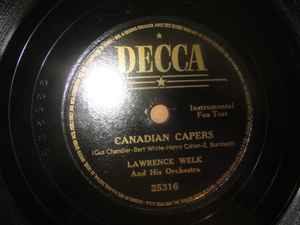 Lawrence Welk And His Orchestra - Back Home In Illinois / Canadian Capers album cover