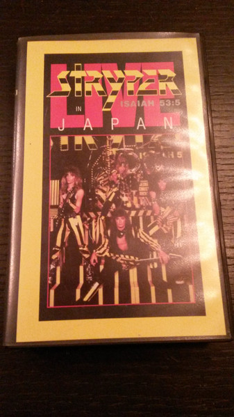 Stryper – Live In Japan (1985, VHS) - Discogs