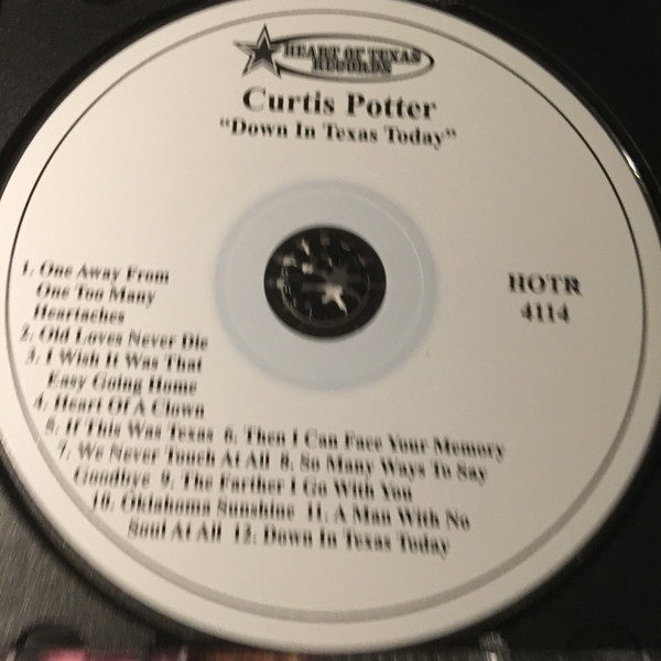 lataa albumi Curtis Potter - Down In Texas Today