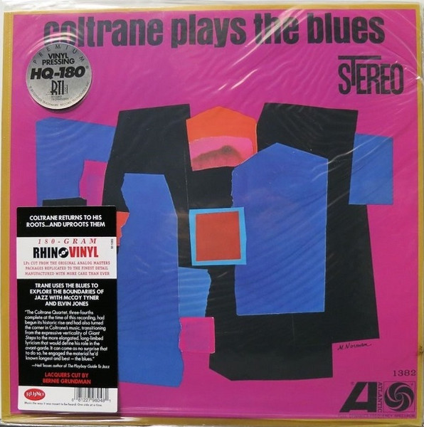 John Coltrane – Coltrane Plays The Blues (2010, 180 Gram, Vinyl 