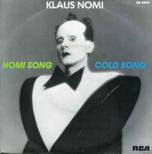 Pochette de l'album Klaus Nomi - Nomi Song / Cold Song