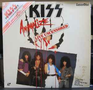 Kiss – Animalize - Live Uncensored (1985, CLV, Laserdisc) - Discogs