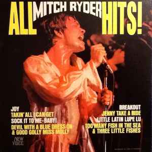 Mitch Ryder - All Mitch Ryder Hits! album cover