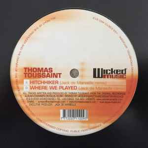 Thomas Toussaint - Hitchhiker / Where We Played (Remixes) album cover