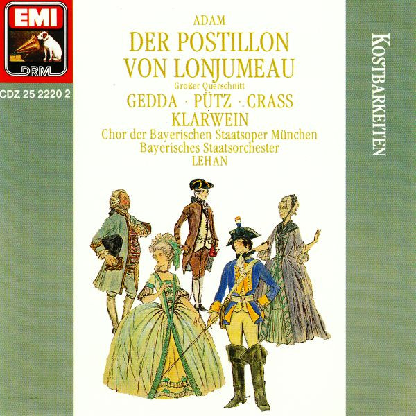 baixar álbum Adam Gedda Pütz Crass Klarwein Chor Der Bayerischen Staatsoper München Bayerisches Staatsorchester Lehan - Der Postillon Von Lonjumeau Großer Querschnitt
