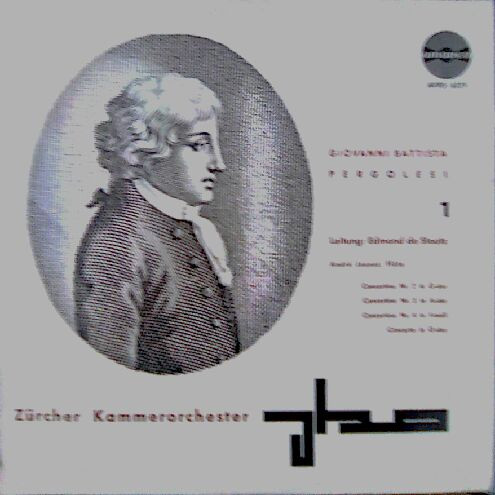 ladda ner album Giovanni Battista Pergolesi, Zürcher Kammerorchester Edmond De Stoutz, André Jaunet - 