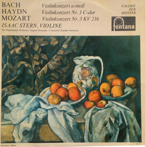descargar álbum Bach, Haydn, Mozart, Isaac Stern - Violinkonzert A Moll Violinkonzert Nr1 C Dur Violinkonzert Nr 3 KV 216