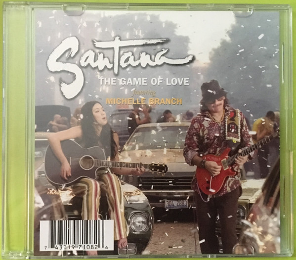 Santana Featuring Michelle Branch – The Game Of Love (2002, CD