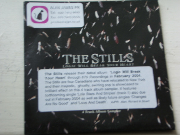 last ned album The Stills - Logic Will Break Your Heart 4 Track Album Sampler