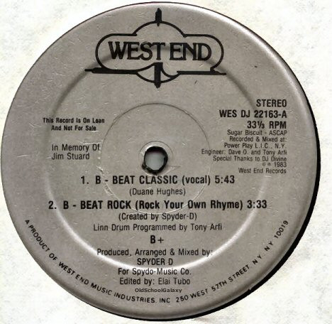 B+ – B-Beat Classic (1983, Vinyl) - Discogs