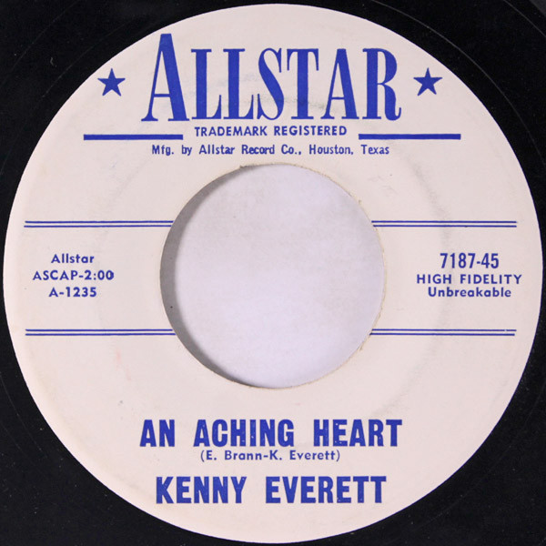 last ned album Kenny Everett - An Aching Heart Its The Same Old World