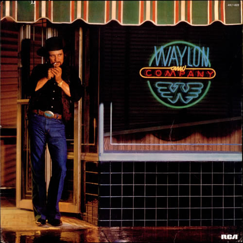 Waylon Jennings – Waylon And Company (1983, Embossed Front Sleeve