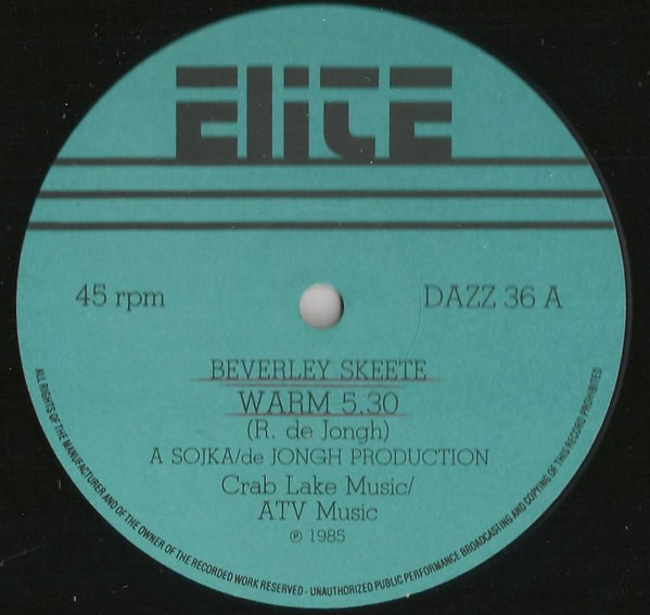 Beverley Skeete – Warm (1985, Vinyl) - Discogs