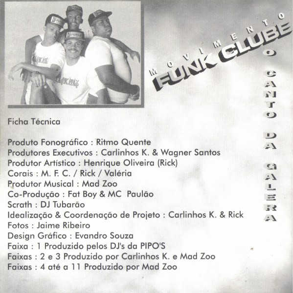 descargar álbum Movimento Funk Clube - O Canto Da Galera