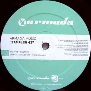 Armada Music Sampler 43 2011 Vinyl Discogs