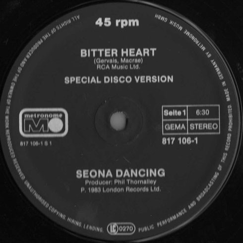 télécharger l'album Seona Dancing - Bitter Heart