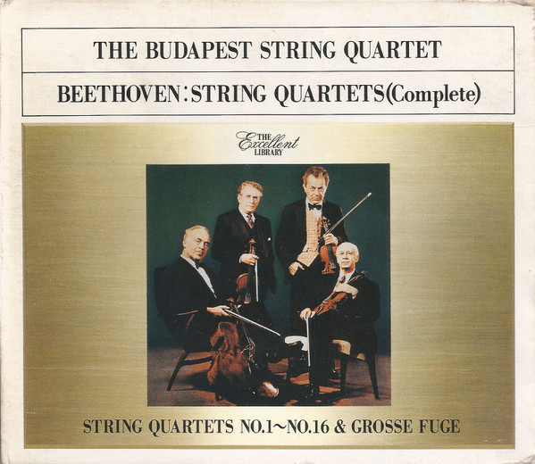 Ludwig van Beethoven, Budapest String Quartet – The Budapest