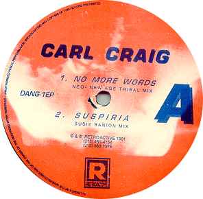 Carl Craig - No More Words