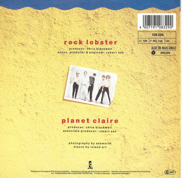 descargar álbum The B52's - Rock Lobster Planet Claire