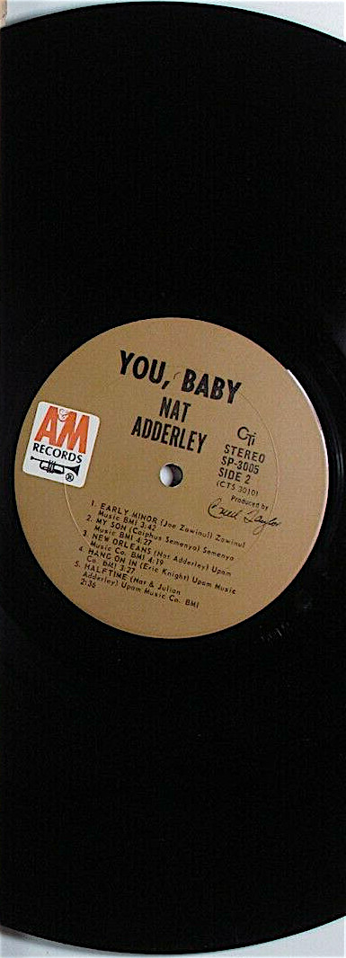 Nat Adderley - You, Baby | A&M Records (SP 3005) - 6