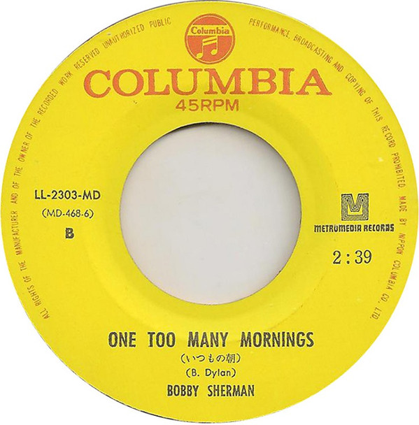lataa albumi Bobby Sherman - Little Woman One Too Many Mornings