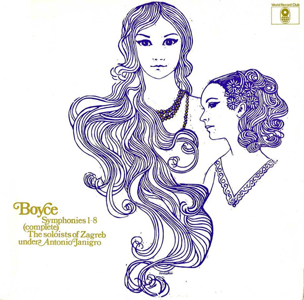 télécharger l'album Boyce The Soloists Of Zagreb Under Antonio Janigro - Symphonies 1 8 Complete