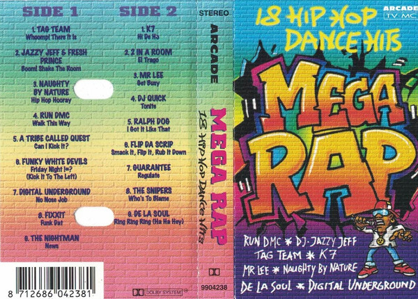 Mega Rap (1994, Cassette) - Discogs