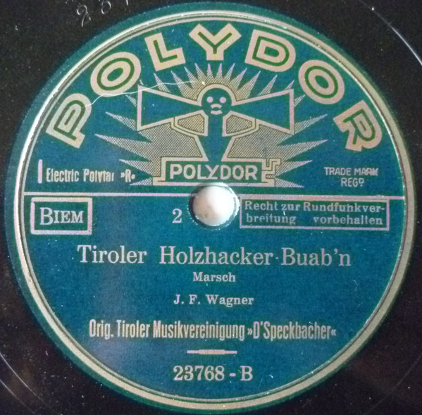 descargar álbum Orig Tiroler Musikvereinigung D'Speckbacher - Stets Munter Tiroler Holzhacker Buabn