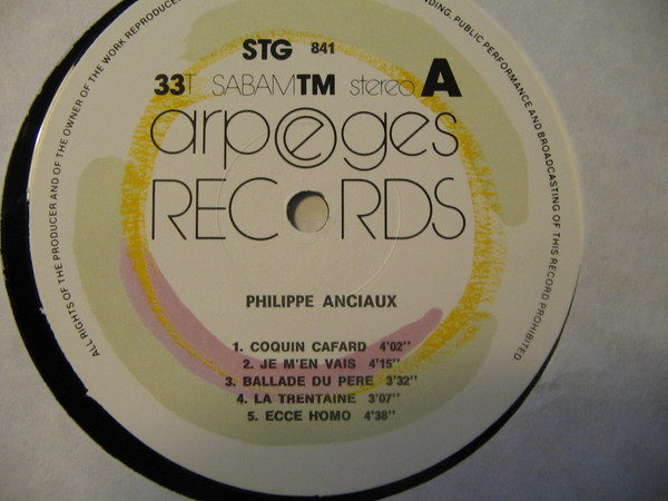 lataa albumi Philippe Anciaux - Coquin Cafard