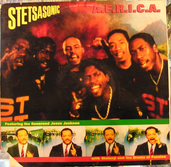 ladda ner album Stetsasonic Featuring The Reverend Jesse Jackson With Olatunji And The Drums Of Passion - AFRICA