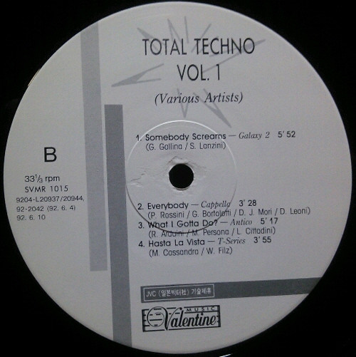télécharger l'album Various - Total Techno Vol1