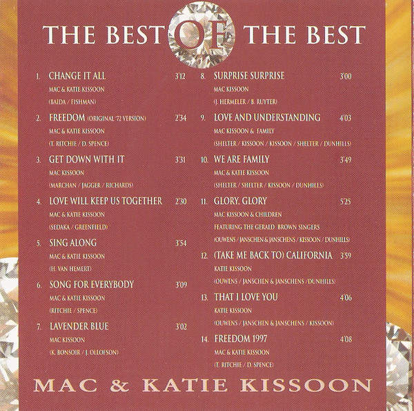 télécharger l'album Mac & Katie Kissoon - The Best Of The Best