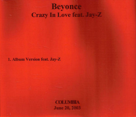 Beyoncé – Crazy In Love (2003, CD) - Discogs