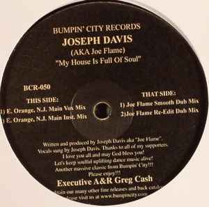 Joseph Davis - My House Is Full Of Soul album cover