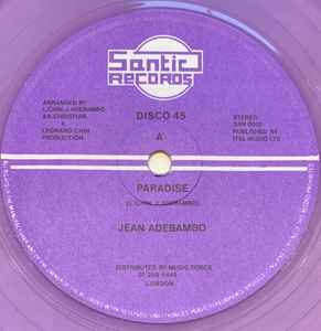 Jean Adebambo - Paradise album cover
