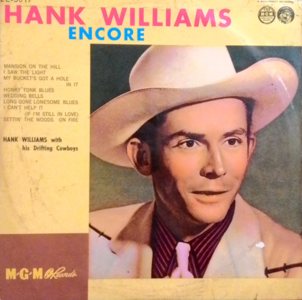 lataa albumi Hank Williams With His Drifting Cowboys - Hank Williams Encore