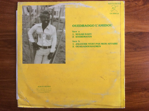 télécharger l'album Ouedraogo L'Amidou, African Systeme - Sugar Dady