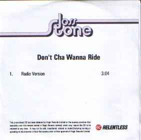 Joss Stone Don t Cha Wanna Ride 2004 CDr Discogs