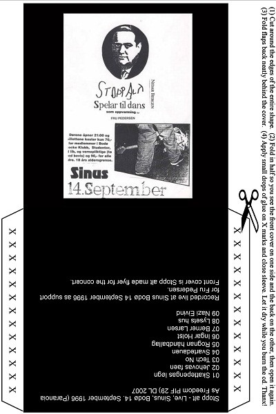 last ned album Stopp Alt - Live Sinus Bodø 14 September 1996