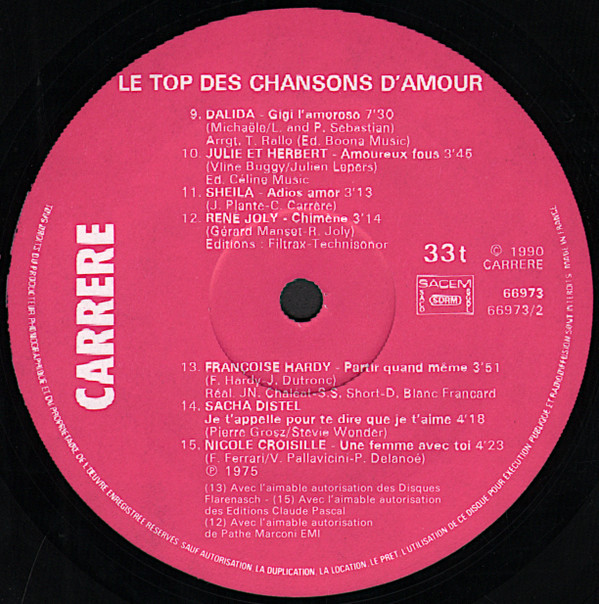 descargar álbum Various - Le Top Des Chansons DAmour 13 2 N1 Originaux